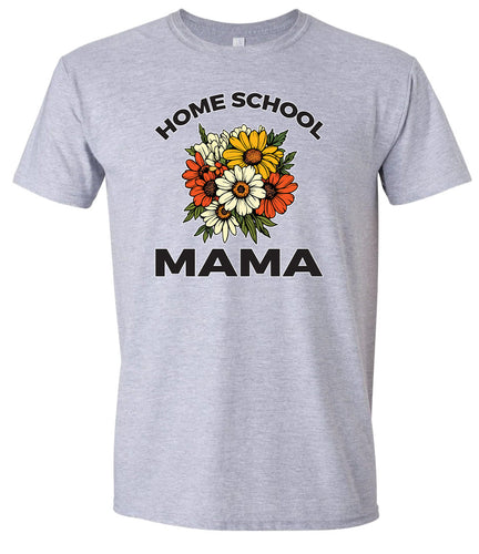 Homeschool Mama Adult Gildan Soft Shirt
