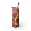 Skinny Tumbler with Straw – 20 oz Stainless Steel Cup