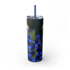 Skinny Tumbler with Straw – 20 oz Stainless Steel Cup