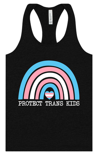 Protect Trans Kids Women's Racerback Tank