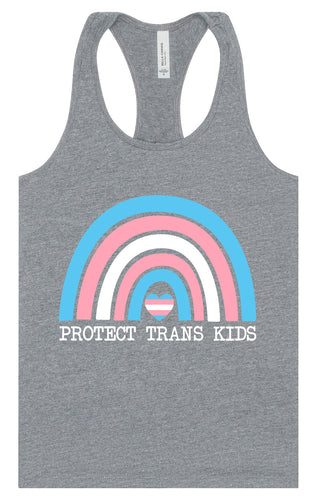 Protect Trans Kids Women's Racerback Tank