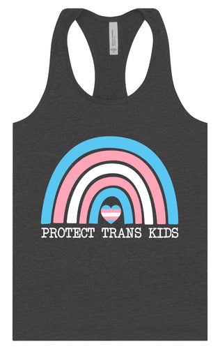 Protect Trans Kids Women's Racerback Tank
