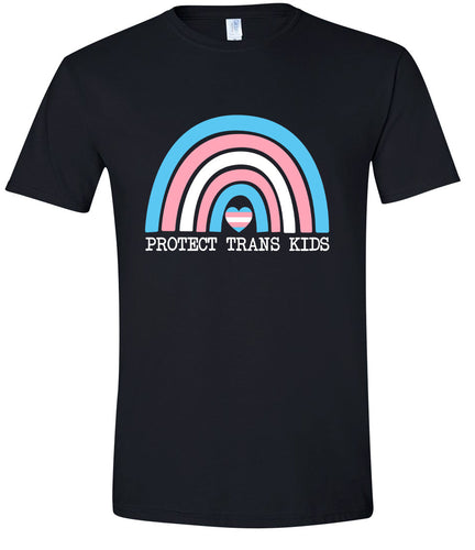 Protect Trans Kids Adult Gildan Soft Shirt