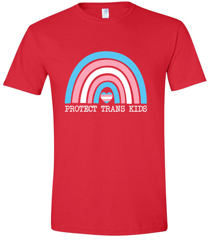 Protect Trans Kids Adult Gildan Soft Shirt