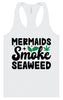 Mermaids Smoke Seaweed Women's Racerback Tank