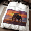 Sweatshirt Blanket – Plush Fleece Throw, 2 Size Options