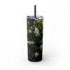 Skinny Tumbler with Straw – 20 oz Stainless Steel Cup