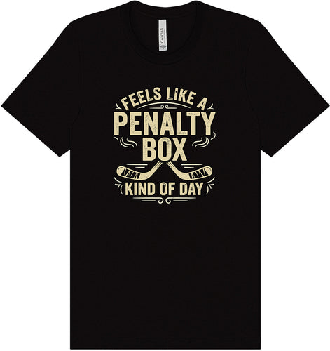 Penalty Box Kind of Day Adult Bella Canvas Shirt