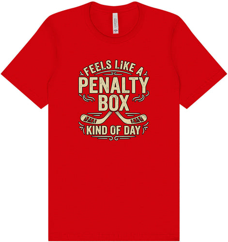 Penalty Box Kind of Day Adult Bella Canvas Shirt