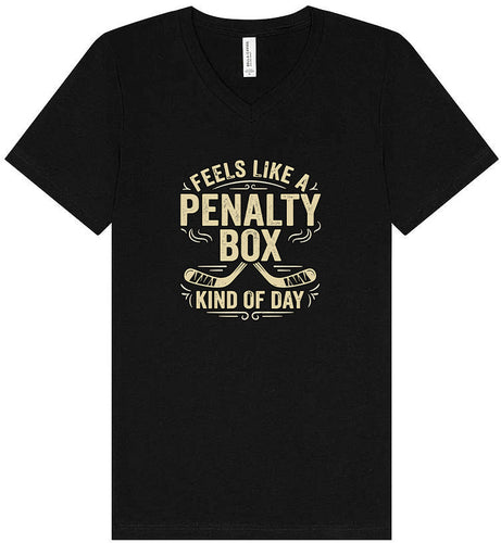 Penalty Box Kind of Day Unisex V-Neck Shirt