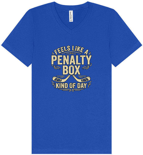 Penalty Box Kind of Day Unisex V-Neck Shirt
