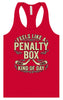 Penalty Box Kind of Day Women's Racerback Tank