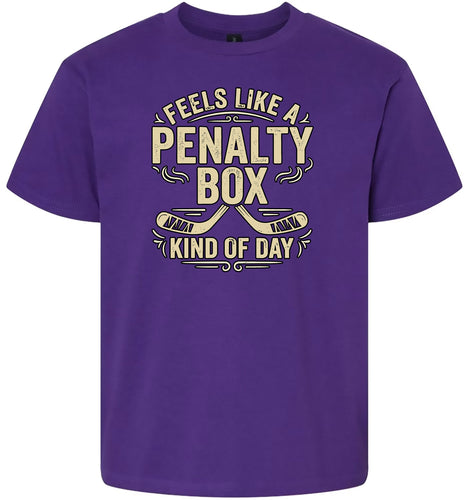 Penalty Box Kind of Day Children's Gildan Soft Shirt