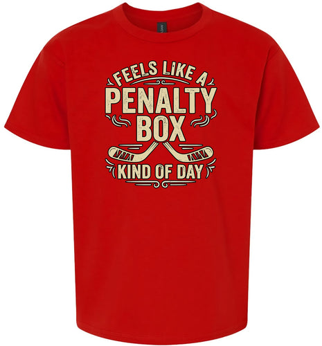 Penalty Box Kind of Day Children's Gildan Soft Shirt