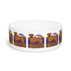 Ceramic Pet Bowl – 16 oz Dog Feeding Bowl