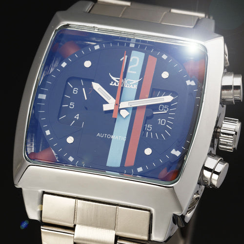 Square TV Date Men's Automatic Mechanical Watch