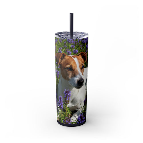 Skinny Tumbler with Straw – 20 oz Stainless Steel Cup