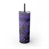 Skinny Tumbler with Straw – 20 oz Stainless Steel Cup