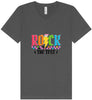 Rock the Test Unisex V-Neck Shirt
