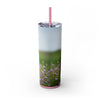 Skinny Tumbler with Straw – 20 oz Stainless Steel Cup
