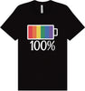 Pride Battery Charged Adult Bella Canvas Shirt
