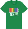 Pride Battery Charged Adult Bella Canvas Shirt