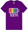 Pride Battery Charged Adult Bella Canvas Shirt