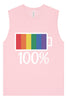 Pride Battery Charged Muscle Tank