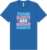 Trans Rights are Human Rights Adult Bella Canvas Shirt