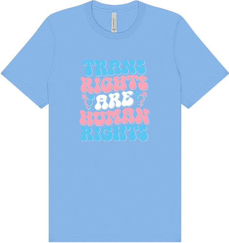 Trans Rights are Human Rights Adult Bella Canvas Shirt