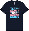 Trans Rights are Human Rights Adult Bella Canvas Shirt