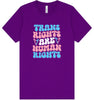 Trans Rights are Human Rights Adult Bella Canvas Shirt
