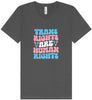 Trans Rights are Human Rights Unisex V-Neck Shirt