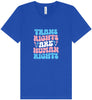 Trans Rights are Human Rights Unisex V-Neck Shirt
