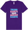 Trans Rights are Human Rights Unisex V-Neck Shirt