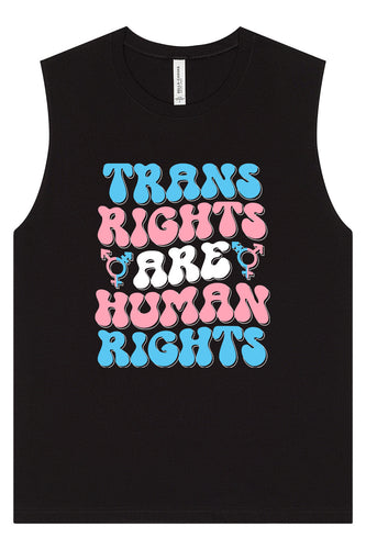 Trans Rights are Human Rights Muscle Tank