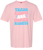 Trans Rights are Human Rights Adult Gildan Soft Shirt