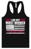 Not Most Women, Foster Mom Women's Racerback Tank