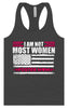 Not Most Women, Foster Mom Women's Racerback Tank