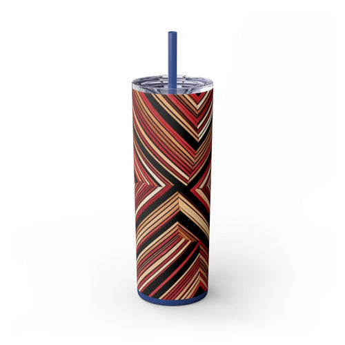 Skinny Tumbler with Straw – 20 oz Stainless Steel Cup