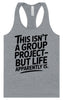 Life is a Group Project Women's Racerback Tank