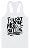 Life is a Group Project Women's Racerback Tank