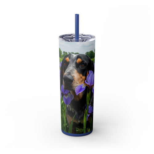 Skinny Tumbler with Straw – 20 oz Stainless Steel Cup