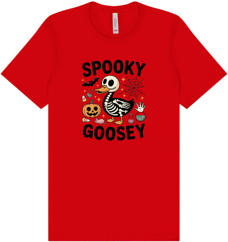 Spooky Goosey Adult Bella Canvas Shirt