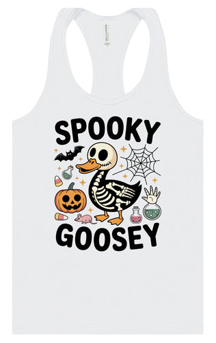 Spooky Goosey Women's Racerback Tank