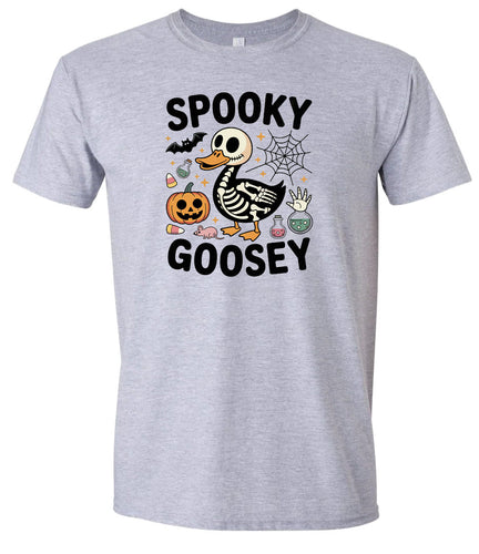 Spooky Goosey Adult Gildan Soft Shirt