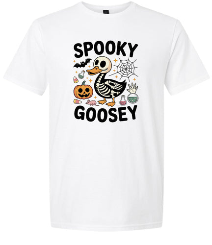 Spooky Goosey Adult Gildan Soft Shirt