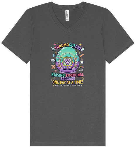 Traumagotchi Unisex V-Neck Shirt