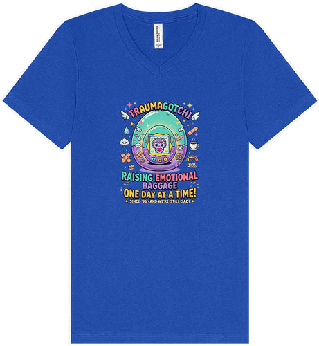 Traumagotchi Unisex V-Neck Shirt
