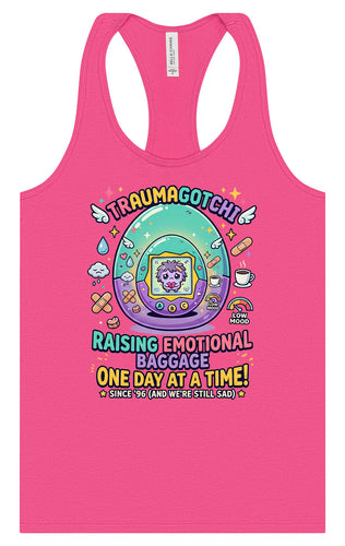 Traumagotchi Women's Racerback Tank